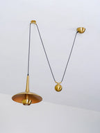 Pendant Lamp Counterweight Height Adjustable Chrome Or Gold