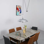 Pendant Lamp Counterweight Height Adjustable Chrome Or Gold