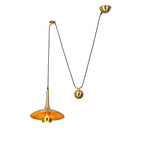Pendant Lamp Counterweight Height Adjustable Chrome Or Gold