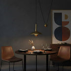 Pendant Lamp Counterweight Height Adjustable Chrome Or Gold