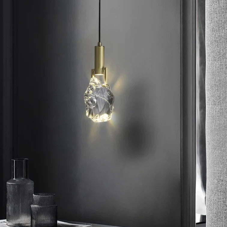 Pendant Lamp Crystal LED Adjustable Cable