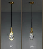 Pendant Lamp Crystal LED Adjustable Cable