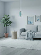 Pendant Lamp Glass Shade & Metal Trim