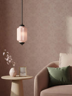 Pendant Lamp Glass Shade & Metal Trim