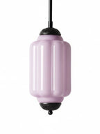 Pendant Lamp Glass Shade & Metal Trim