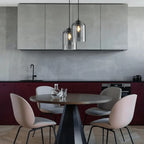 Pendant Lamp Glass Shade Warm Ambient Glow