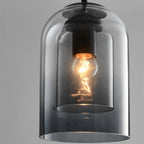 Pendant Lamp Glass Shade Warm Ambient Glow
