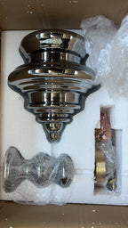 Pendant Lamp Gray Glass Starry Sky Copper Fixture