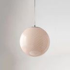 Pendant Lamp Handblown Glass Adjustable Height Dimmable