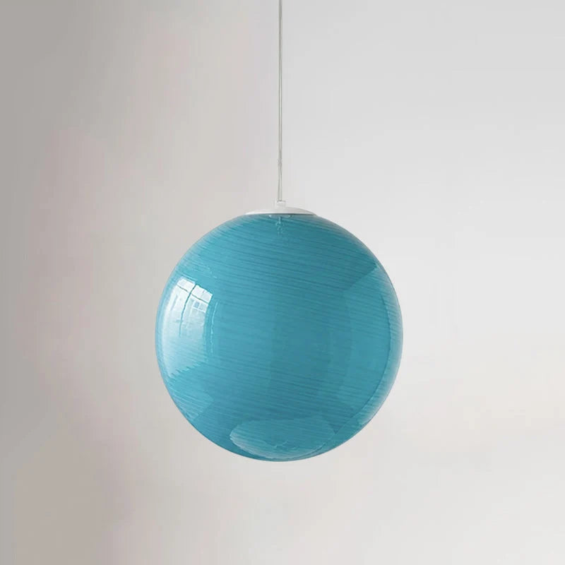 Pendant Lamp Handblown Glass Adjustable Height Dimmable