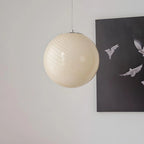 Pendant Lamp Handblown Glass Adjustable Height Dimmable