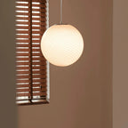Pendant Lamp Handblown Glass Adjustable Height Dimmable
