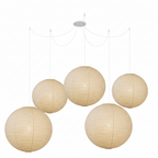 Pendant Lamp Handcrafted Mulberry Paper Soft Diffused Light