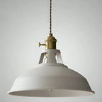 Pendant Lamp Industrial Metal Shade Adjustable Chain