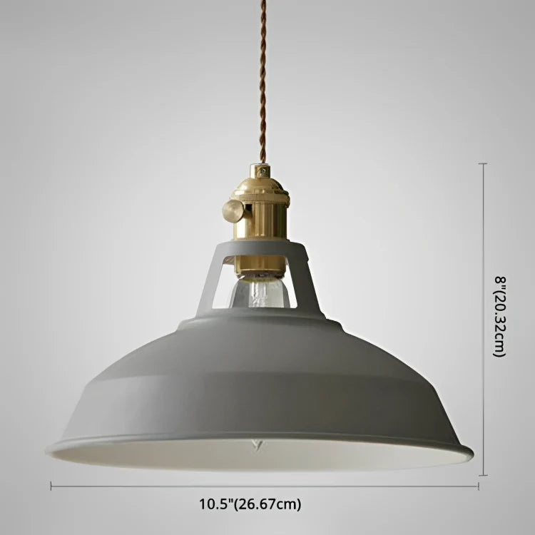 Pendant Lamp Industrial Metal Shade Adjustable Chain