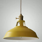 Pendant Lamp Industrial Metal Shade Adjustable Chain