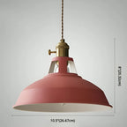 Pendant Lamp Industrial Metal Shade Adjustable Chain
