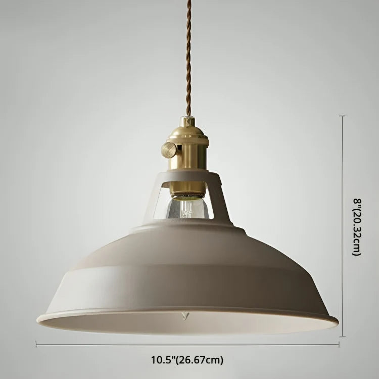 Pendant Lamp Industrial Metal Shade Adjustable Chain