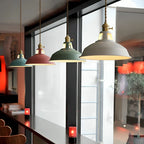 Pendant Lamp Industrial Metal Shade Adjustable Chain