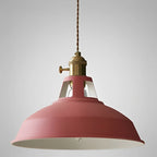 Pendant Lamp Industrial Metal Shade Adjustable Chain