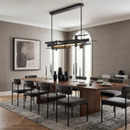 Pendant Lamp Integrated LED Matte Black Selectable Color Temperature