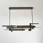 Pendant Lamp Integrated LED Matte Black Selectable Color Temperature