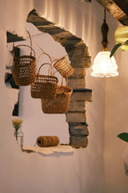 Pendant Lamp Jellyfish Glass Amber Or Transparent Optional Walnut