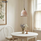 Pendant Lamp Jellyfish Glass Amber Or Transparent Optional Walnut