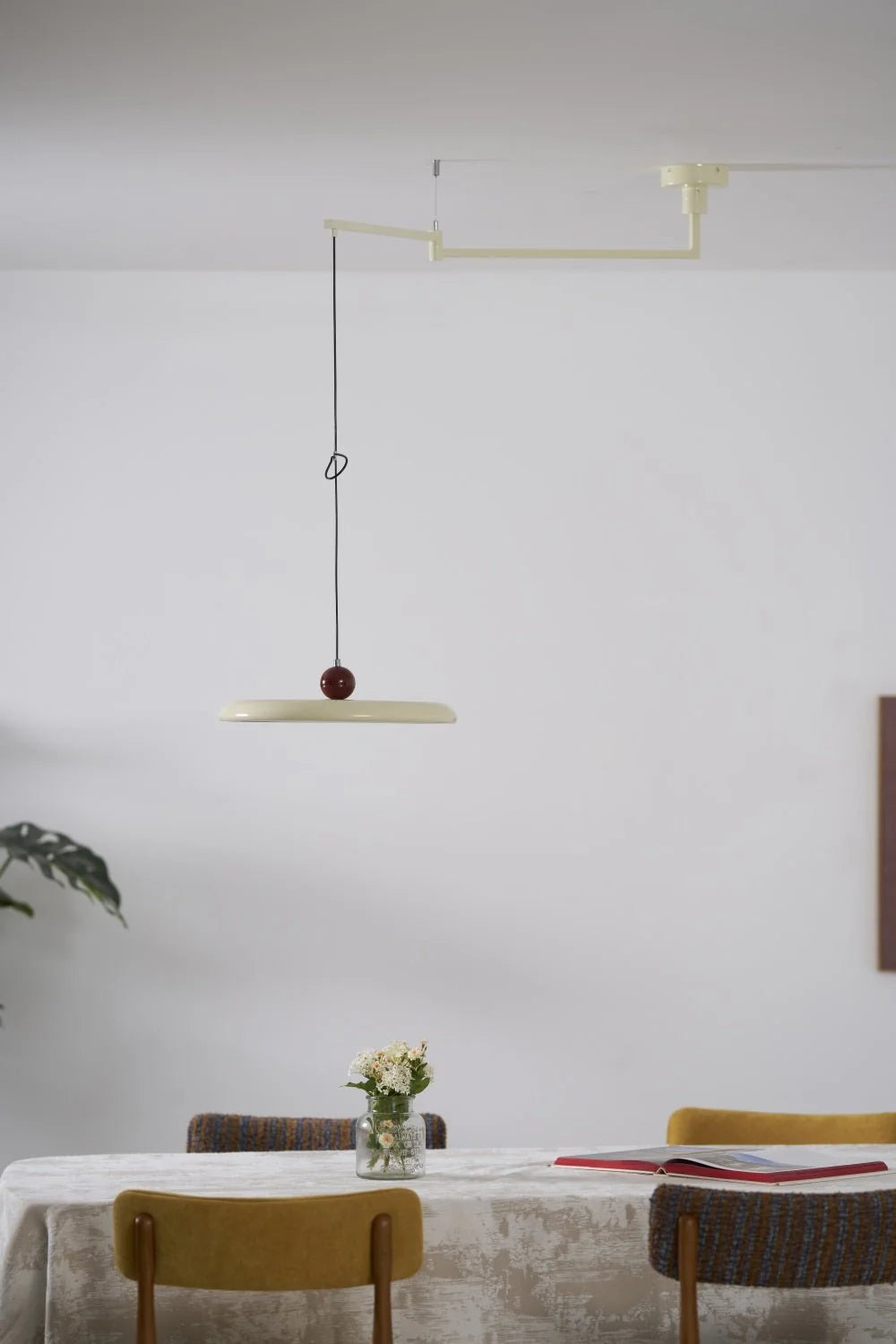 Pendant Lamp Kinetic Swivel Arm Integrated LED