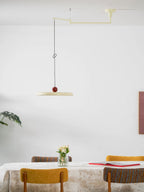 Pendant Lamp Kinetic Swivel Arm Integrated LED