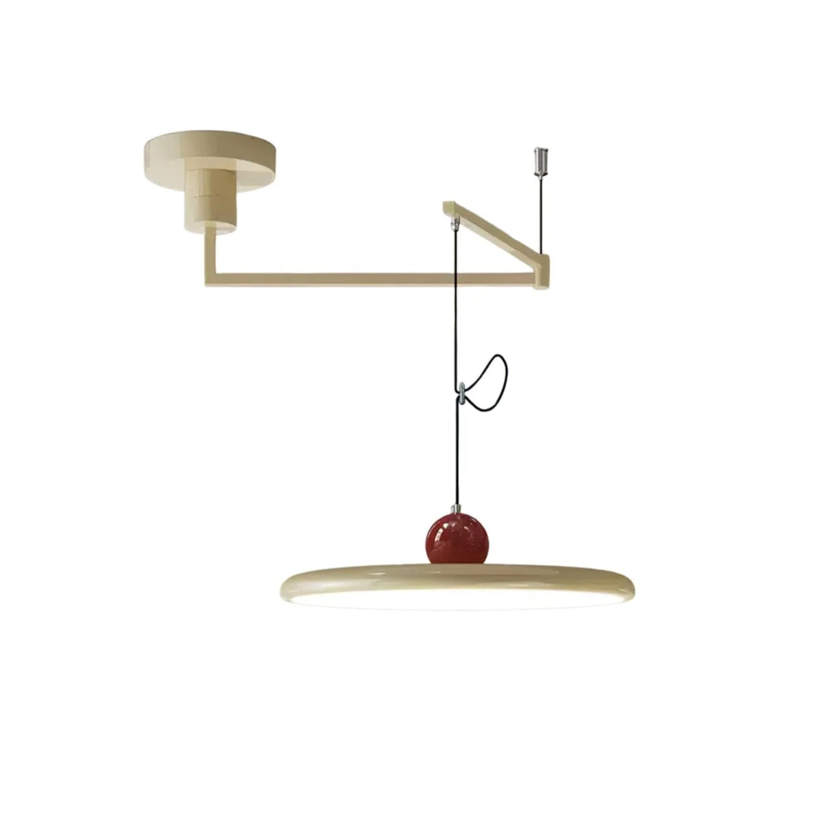 Pendant Lamp Kinetic Swivel Arm Integrated LED