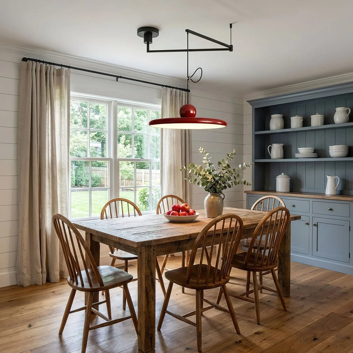 Pendant Lamp Kinetic Swivel Arm Integrated LED