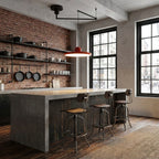 Pendant Lamp Kinetic Swivel Arm Integrated LED