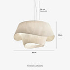 Pendant Lamp Light-Diffusing Dimmable Warm LED Adjustable Cable