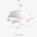 Pendant Lamp Light-Diffusing Dimmable Warm LED Adjustable Cable