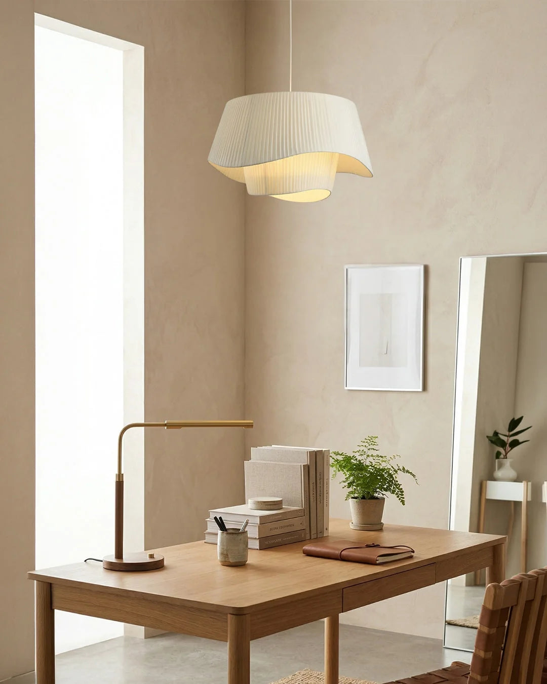 Pendant Lamp Light-Diffusing Dimmable Warm LED Adjustable Cable