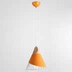 Pendant Lamp Metal Wire Cage & Adjustable Height