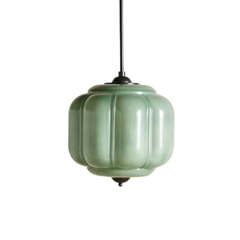 Pendant Lamp Milk Glass Oiled Brass Adjustable Cord