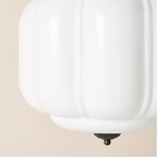 Pendant Lamp Milk Glass Oiled Brass Adjustable Cord