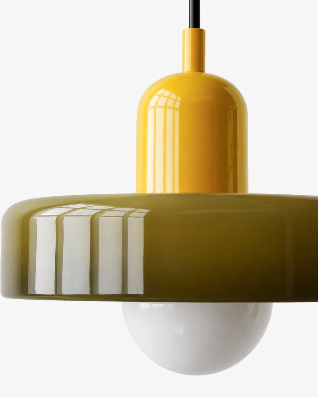 Pendant Lamp Mouth-Blown Frosted Glass Soft Ambient Light