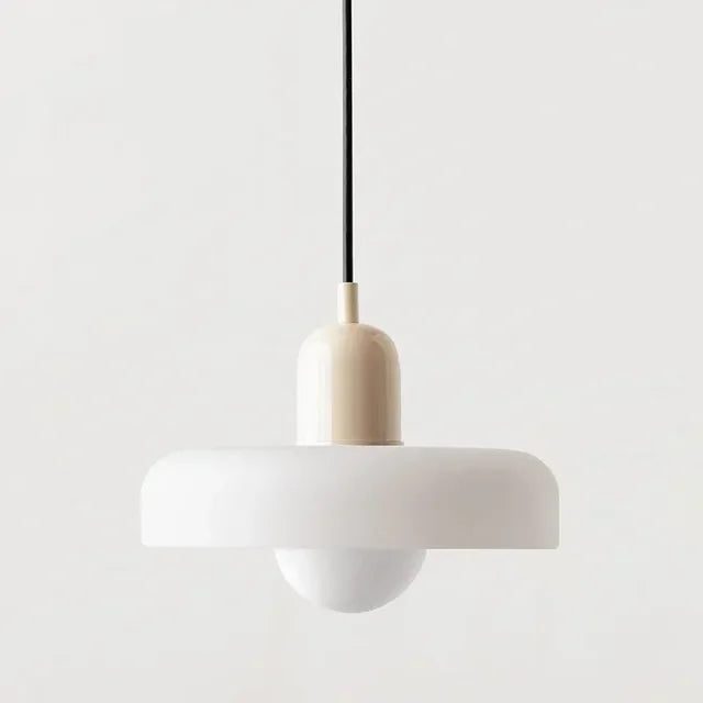Pendant Lamp Mouth-Blown Frosted Glass Soft Ambient Light