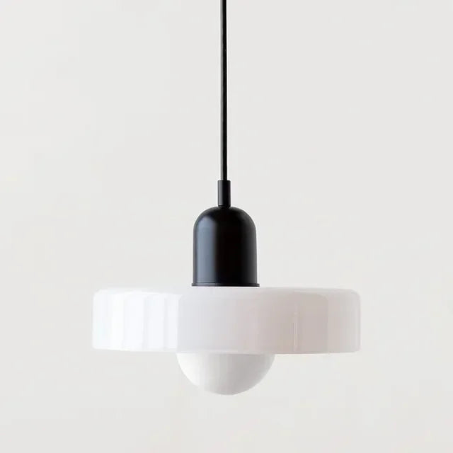Pendant Lamp Mouth-Blown Frosted Glass Soft Ambient Light