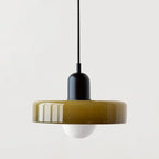 Pendant Lamp Mouth-Blown Frosted Glass Soft Ambient Light