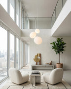 Pendant Lamp Mouth-Blown Glass Soft Diffuse Light