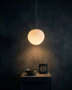 Pendant Lamp Mouth-Blown Glass Soft Diffuse Light