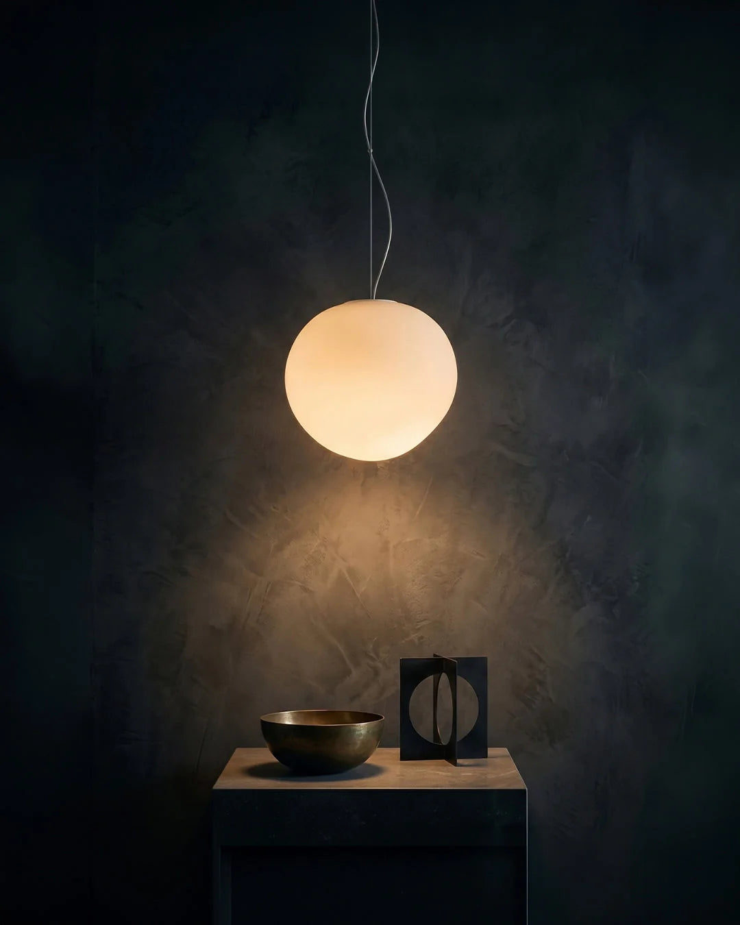 Pendant Lamp Mouth-Blown Glass Soft Diffuse Light