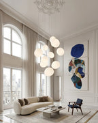 Pendant Lamp Mouth-Blown Glass Soft Diffuse Light