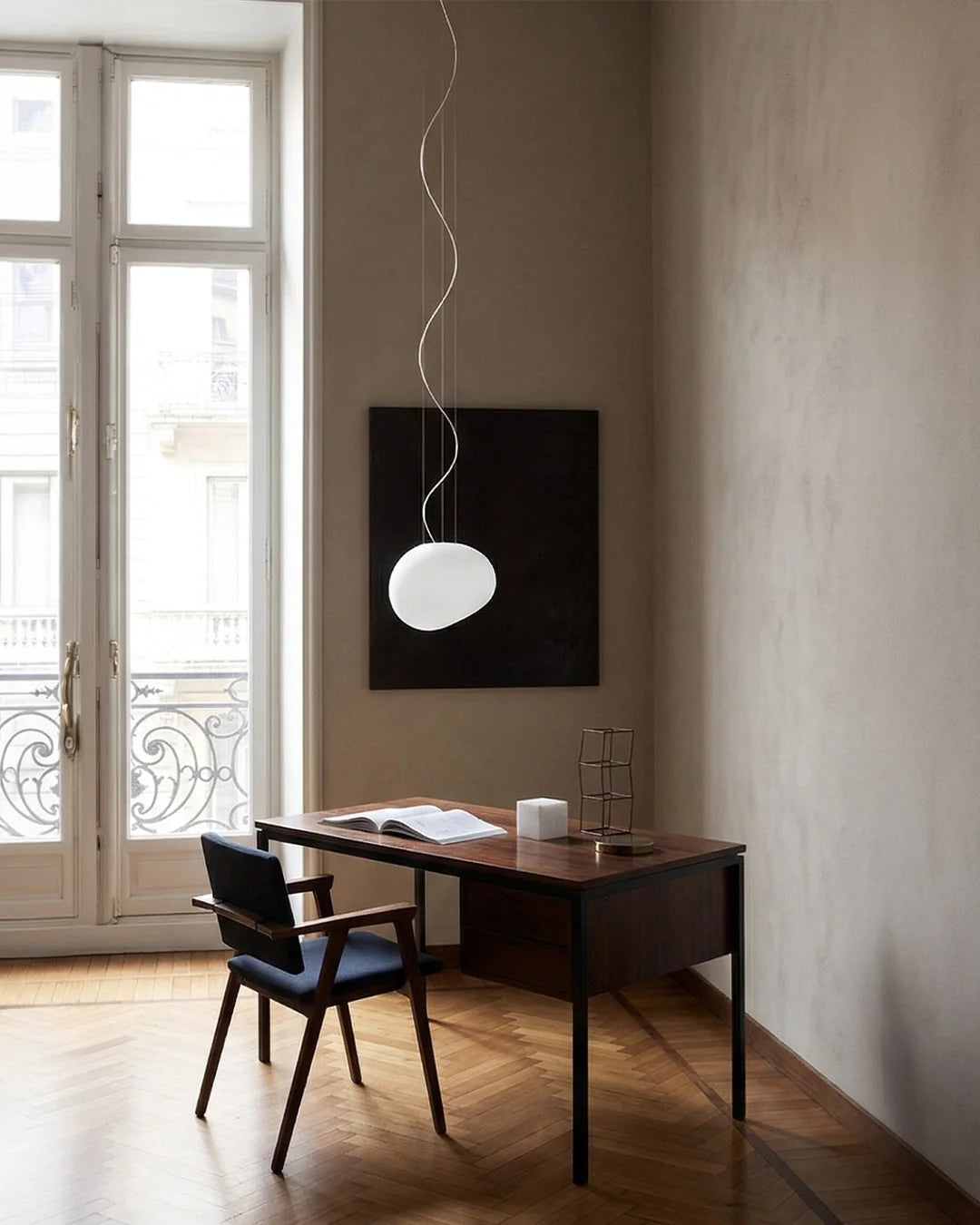 Pendant Lamp Mouth-Blown Glass Soft Diffuse Light