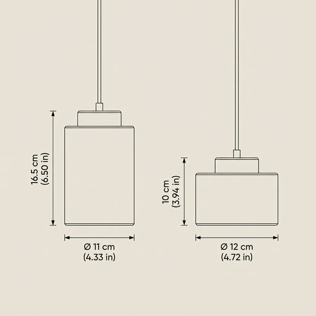 Pendant Lamp Natural Stone Shade Warm Diffused Light