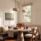 Pendant Lamp Natural Travertine Soft Ambient Glow